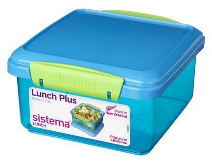 Sistema Контейнер Lunch (1.2 л), 15.5х15х8 см, цвета в ассортименте 31651 Sistema