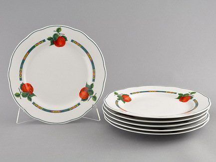 Leander Набор тарелок мелких Мэри-Энн Фруктовые сады, 6 шт. 03160115-080H Leander