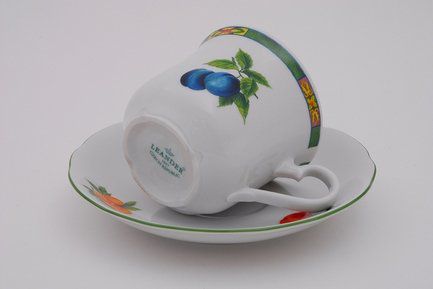 Leander Набор чашек высоких Мэри-Энн Фруктовые сады (0.2 л), 6 шт. 03160415-080H Leander