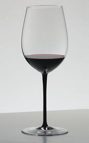 Riedel Фужер Bordeaux Grand Cru (860 мл), черный с красной ножкой 4100/00 Riedel