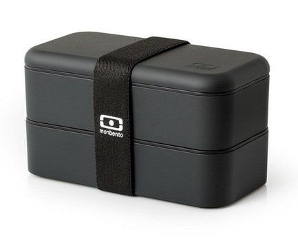 Monbento Ланч-бокс MB Original (1 л), черный, 18.5х9.4х10 см 1200 02 102 Monbento