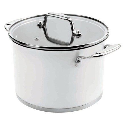 Lacor Кастрюля Cookware White с крышкой (4.2 л), 20 см 43120 Lacor
