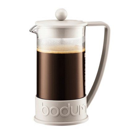 Bodum Кофейник с прессом Brazil (1 л), белый 10938-913 Bodum