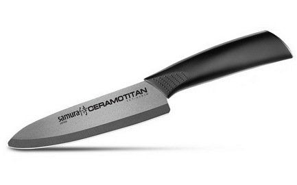 Samura Нож поварской Ceramotitan, с матовым лезвием, 27 см SCT-0082М Samura