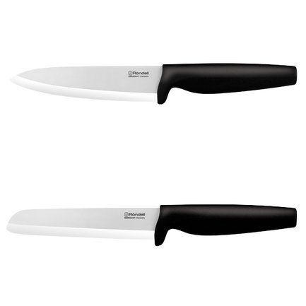 Rondell Набор керамических ножей Damian White, 2 шт. RD-463 Rondell