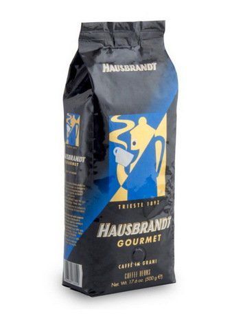 Hausbrandt Кофе в зернах Гурмэ, 1 кг, вакуумная упаковка 560 Hausbrandt