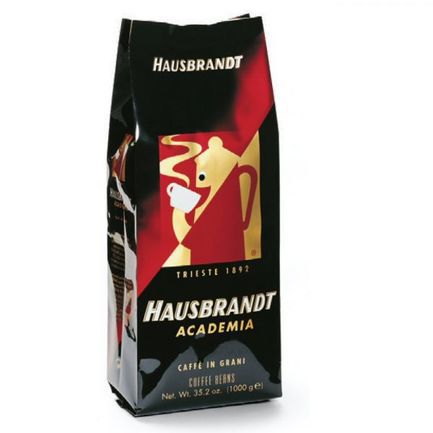 Hausbrandt Кофе в зернах Академия, 1 кг, вакуумная упаковка 518 Hausbrandt