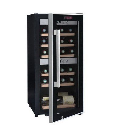 La Sommeliere Винный шкаф двухзонный, на 24 бутылки, 6 выдвижных полок из бука ECS25.2Z La Sommeliere