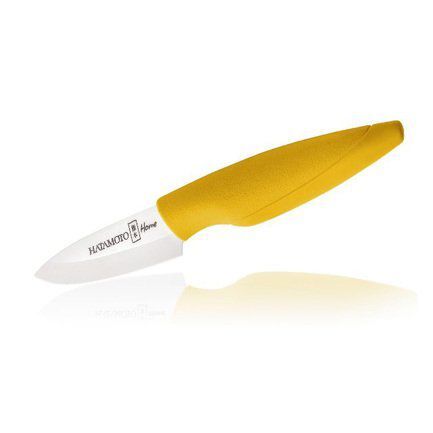Hatamoto Овощной нож Hatamoto, 7 см, желтый HC070W-YEL Hatamoto
