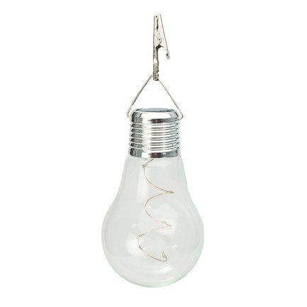 Gardman Фонарь уличный Solar Hanging Lightbulb, 7.8х13.2 см L23001 Gardman