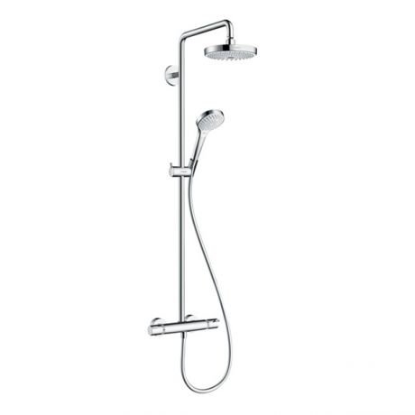 Душевая стойка Hansgrohe Croma Select S 180 2jet 27253400 белый хром