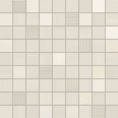 Мозаика ITT Ceramic Mosaico Pleasure White 31,6х31,6