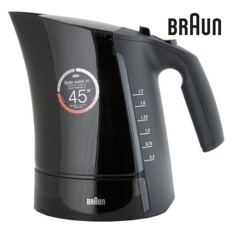 Чайник электрический BRAUN WK300, 2280Вт, черный