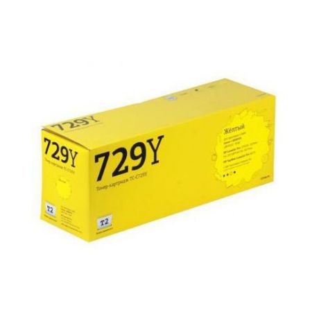 Картридж T2 TC-C729Y (729Y) желтый
