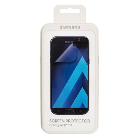 Защитная пленка для экрана SAMSUNG ET-FA720CTEGRU для Samsung Galaxy A7 2017, прозрачная, 1 шт