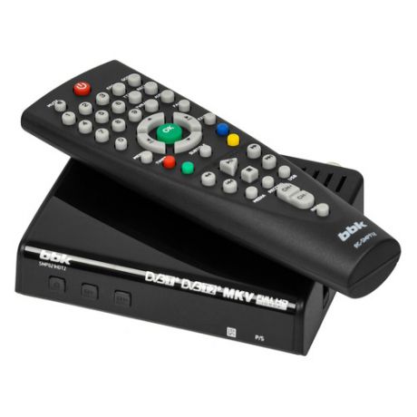 Ресивер DVB-T2 BBK SMP021HDT2, черный