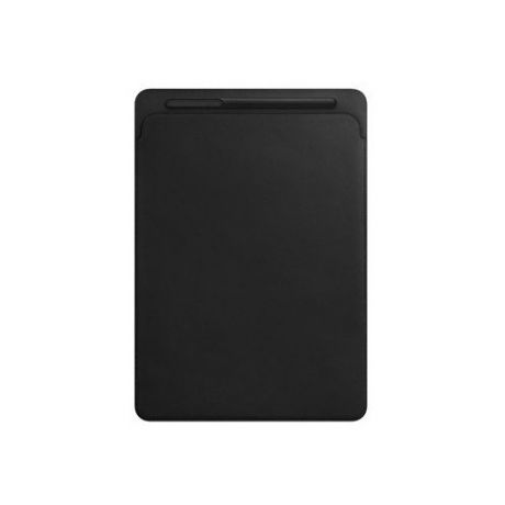 Чехол для планшета APPLE Leather Sleeve, черный, для Apple iPad Pro 12.9" [mq0u2zm/a]