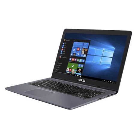 Ноутбук ASUS VivoBook Pro N580GD-DM375T, 15.6", Intel Core i7 8750H 2.2ГГц, 8Гб, 1000Гб, 128Гб SSD, nVidia GeForce GTX 1050 - 4096 Мб, Windows 10, 90NB0HX4-M05650, серый
