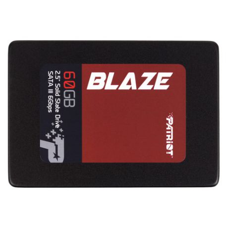SSD накопитель PATRIOT Blaze PB60GS25SSDR 60Гб, 2.5", SATA III