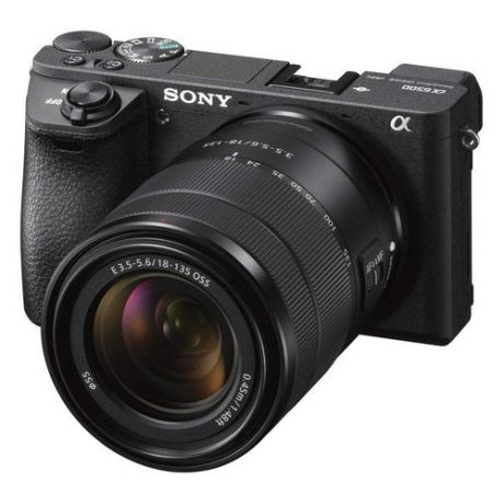 Фотоаппарат SONY Alpha A6500M kit ( E 18-135 mm f/3.5-5.6 OSS), черный [ilce6500mb.cec]