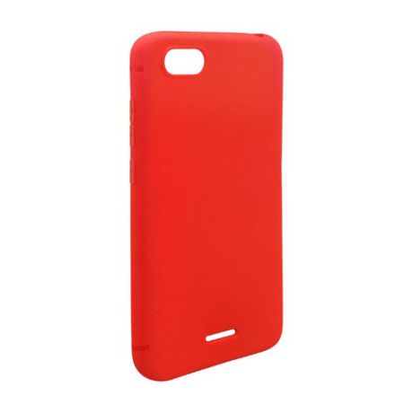 Чехол (клип-кейс) BoraSco Mate, для Xiaomi Redmi 6A, красный [34877]