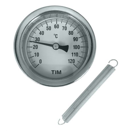 термометр д/воды TIM накладной 120 гр