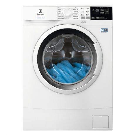 машина стиральная ELECTROLUX EW6S4R27W 7кг/1200об/47см бел. с паром