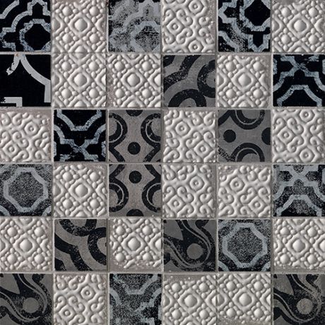Мозаика FAP Ceramiche Creta +17698 Maiolica Grey Mosaico