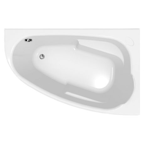 Акриловая ванна Cersanit Joanna 160x95 R ультра белый цвет