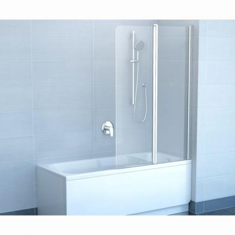 Шторка для ванны Ravak CVS2 100 R профиль хром, прозрачное стекло