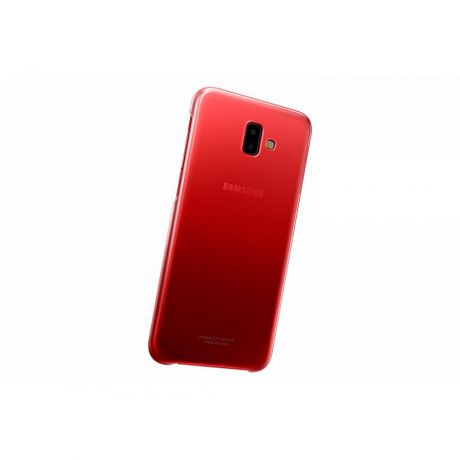 Чехол (клип-кейс) Samsung для Samsung Galaxy J6+ (2018) Gradation Cover красный (EF-AJ610CREGRU)