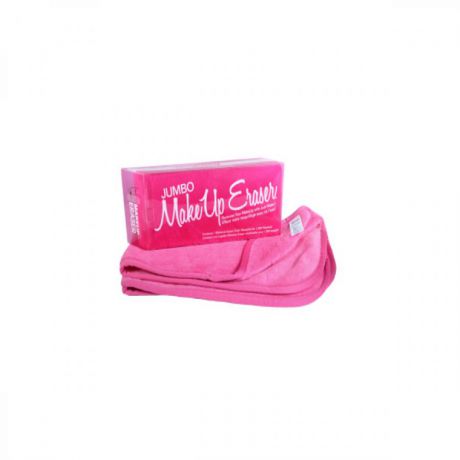 Полотенце большое для снятия макияжа и боди-арта MakeUp Eraser JUMBO, розовое
