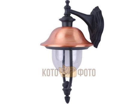 Уличный настенный светильник Arte Lamp Barcelona A1482AL-1BK