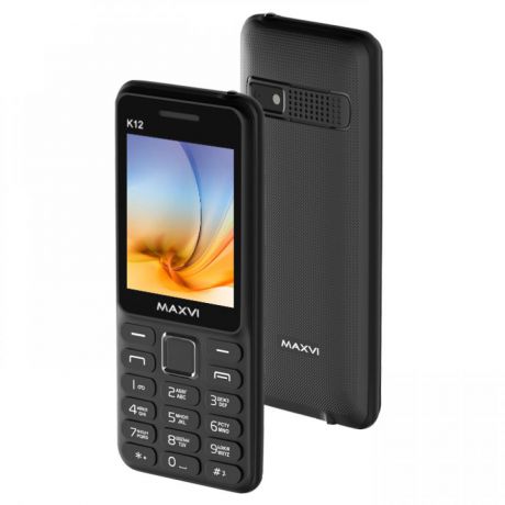 Мобильный телефон Maxvi K12 Black