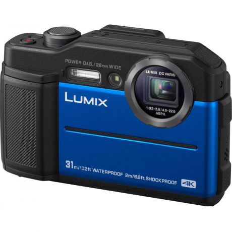 Цифровой фотоаппарат Panasonic Lumix DC-FT7 синий