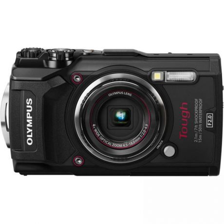 Цифровой фотоаппарат Olympus Tough TG-5 Black в комплекте с рассеивателем для макросъёмки LG-1