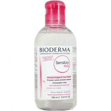 Очищающая вода дерматологическая Bioderma Sensibio, 250 мл, для чувствительной кожи
