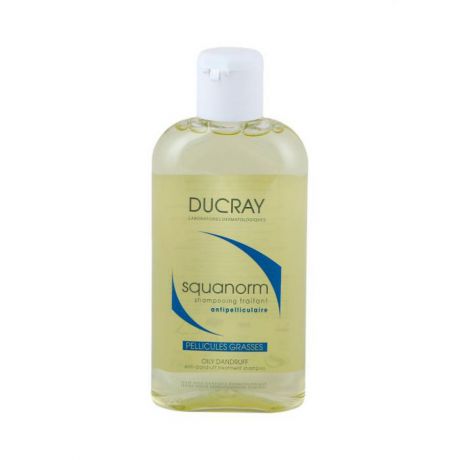 Шампунь для волос Ducray Squanorm, 200 мл, против жирной перхоти