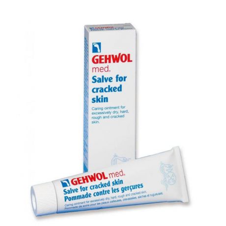 Мазь для ног Gehwol Med Salve for Cracked Skin, 125 мл, для сухой и грубой кожи, заживляет трещины