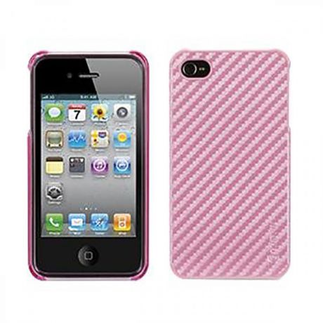 Чехол для Apple iPhone 4/4S Griffin Elan Form Graphite GB01697 Pink