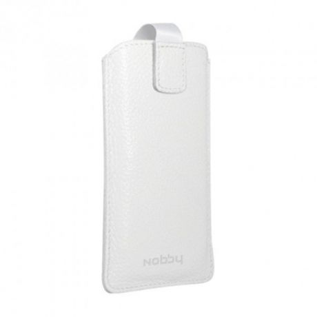 Чехол Nobby Comfort WM-001 для телефонов S кожа белый