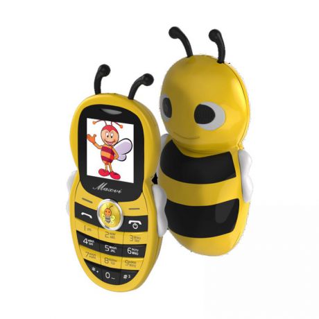 Мобильный телефон Maxvi J8 Yellow Kids