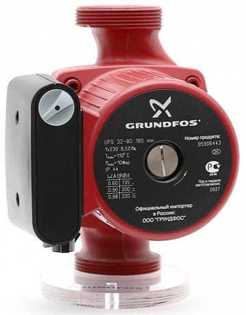 Насос циркуляционный Grundfos UPS 25-80 180 95906440