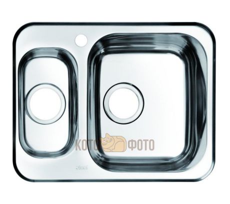 Мойка для кухни нержавеющая сталь, шелк, 1 1/2, чаша справа Iddis Strit STR60SZi77