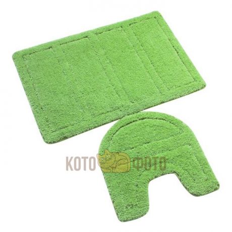 Набор ковриков для ванной комнаты микрофибра Iddis Green Landscape 240M590i13