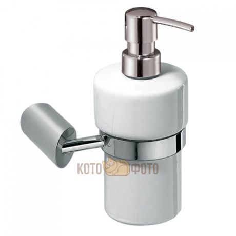 Дозатор для жидкого мыла керамический Milardo Baffin BA091MI