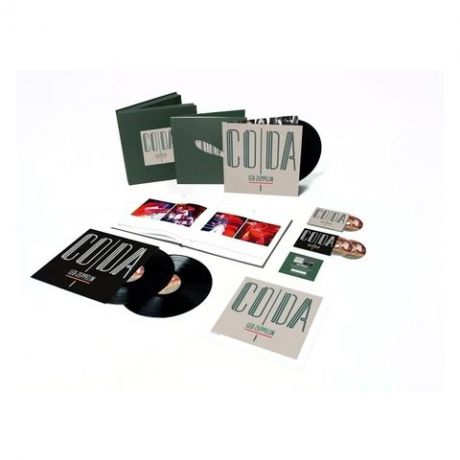 Виниловая пластинка Led Zeppelin, Coda (3LP, 3CD, Deluxe Box Set, Remastered)