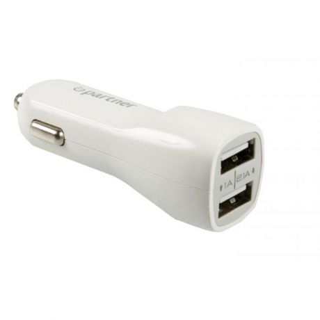 Автомобильное зарядное устройство Partner USB 2.1A, 2USB