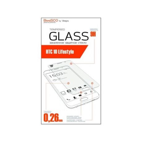 Защитное стекло BoraSCO 0,26 мм для HTC 10 Lifestyle