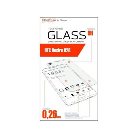Защитное стекло BoraSCO 0,26 мм для HTC Desire 828